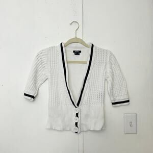 3/4 Sleeve Cardigan Sweater